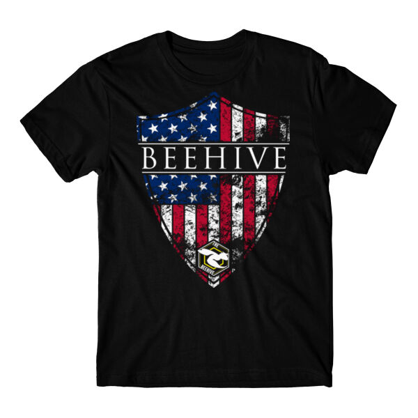 *LIMIITED TIME ONLY* SHIELD FLAG RWB - T-SHIRT - $4DA62M$ *LIMIITED TIME ONLY* SHIELD FLAG RWB - T-SHIRT - $4DA62M$ Thumbnail